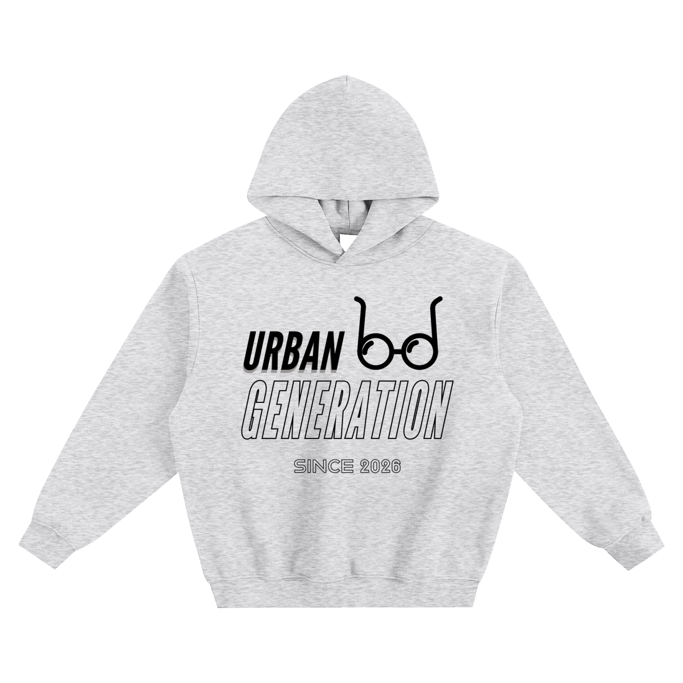 Fleeced Boxy Hoodie