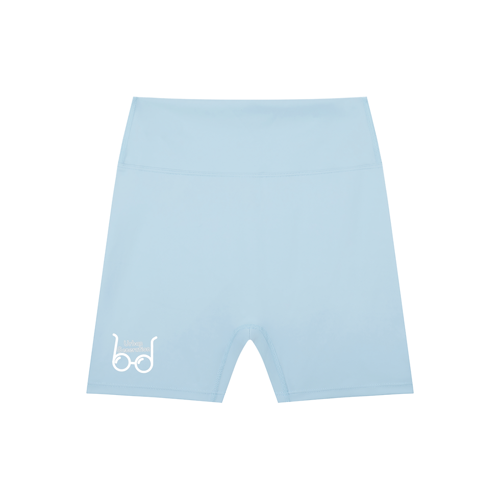 Miniatura: High-Waisted Blend Biker Shorts