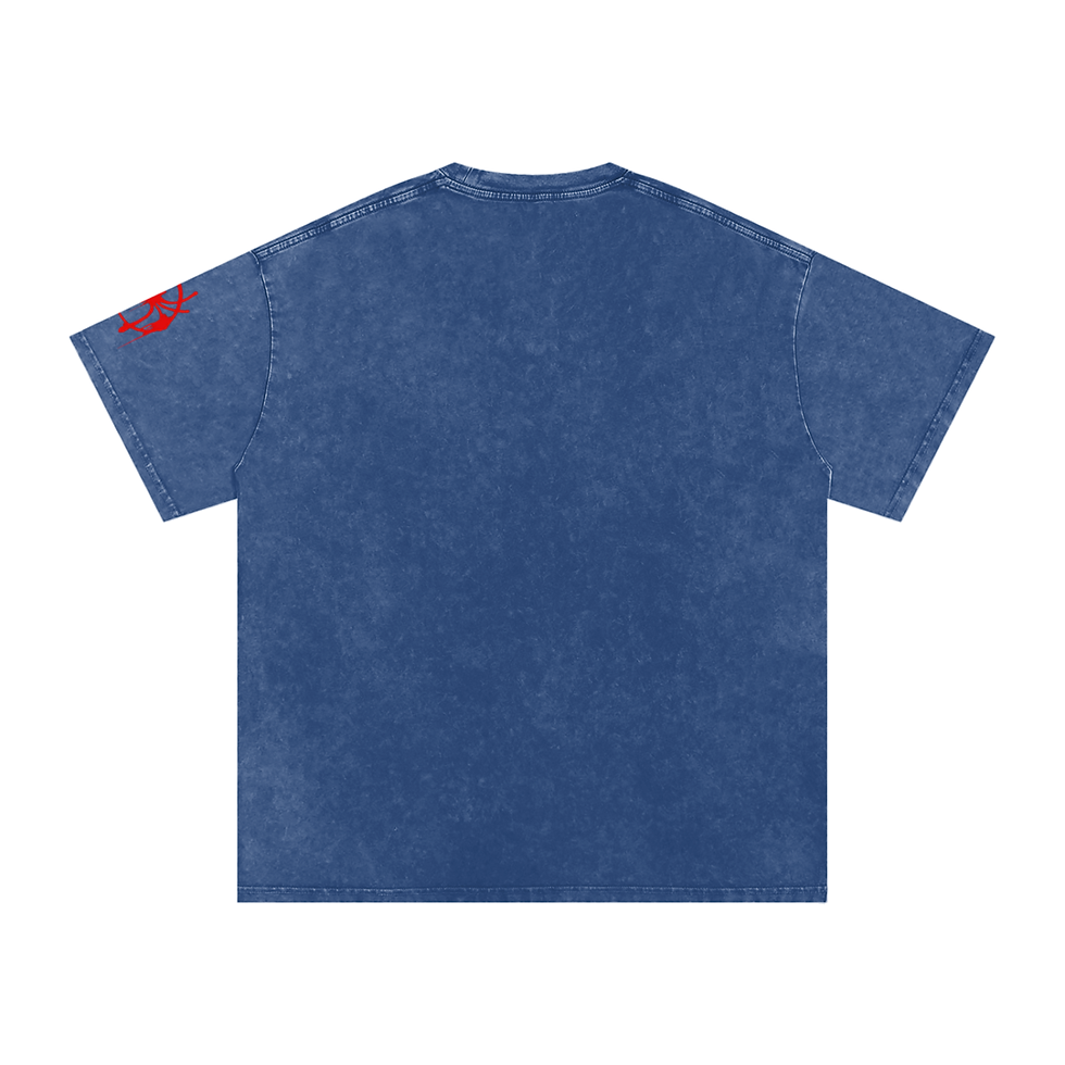 Miniatura: Snow Washed Oversized Cotton T-Shirt