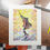 Thumbnail: Sailfish Matted Fine Art Print 