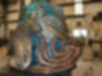 Base of Sea Life Monument at Foundry