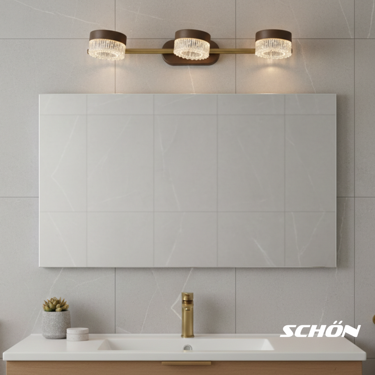 ROLLET 03 – Crystal Bar Wall Light