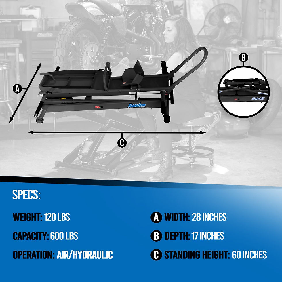 Thumbnail: Stand-Up™ Dirt Bike Lift (MotoLift™)