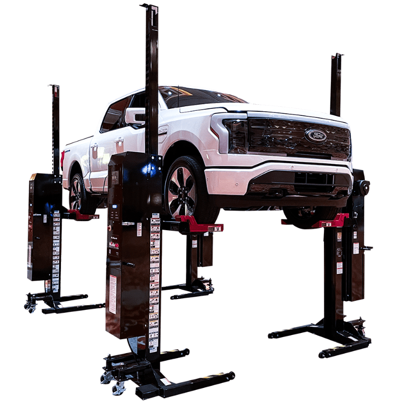 Challenger CLMM-5000 5K Wireless Mobile Column Lift (Set of 4)