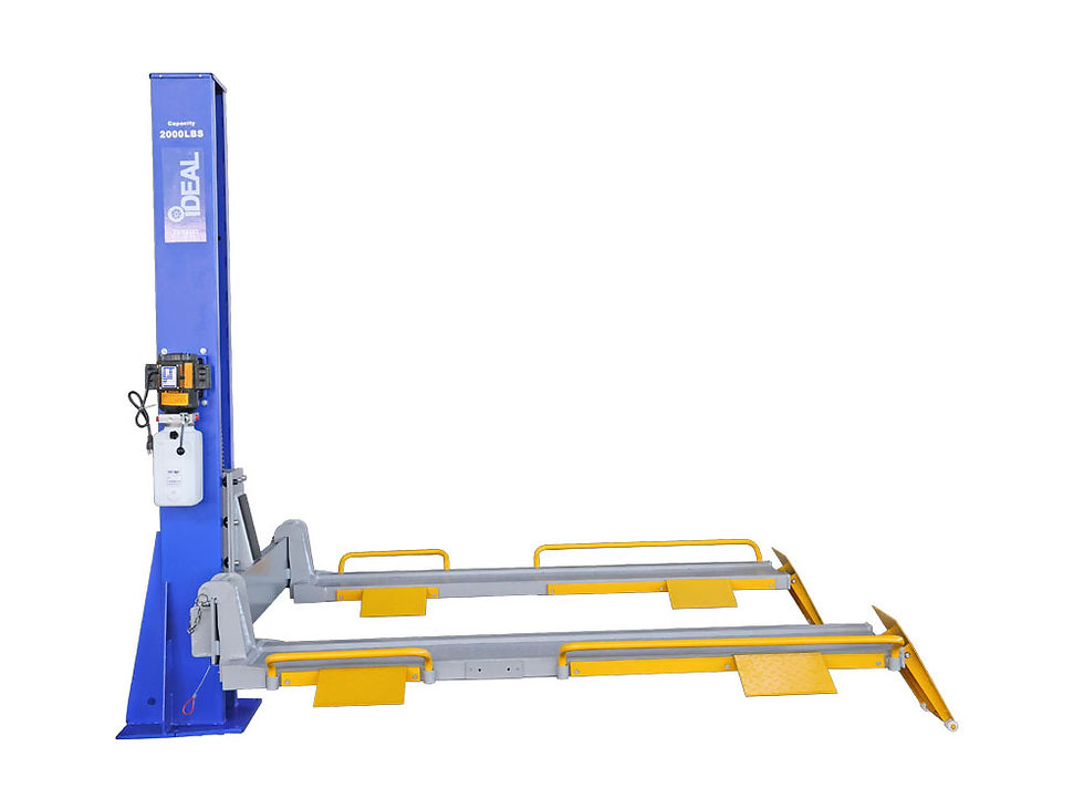 Thumbnail: iDeal Single Column UTV & Mower Lift – 2,000 lb, Storage & Service