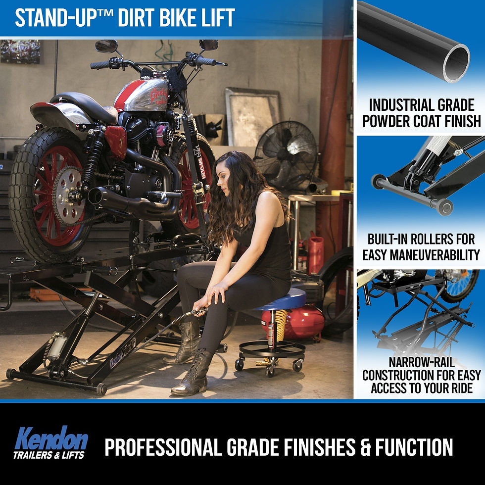 Thumbnail: Stand-Up™ Dirt Bike Lift (MotoLift™)