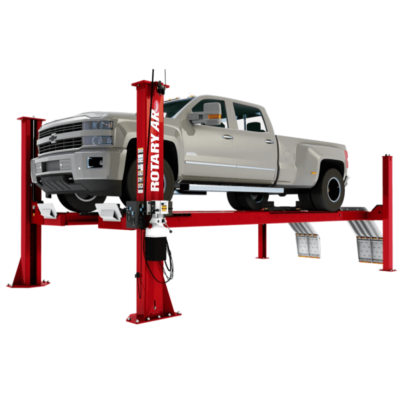 Rotary ARO16 16,000 Lb Aligment Lift - Open Front; Includes Jacks/Turnplates