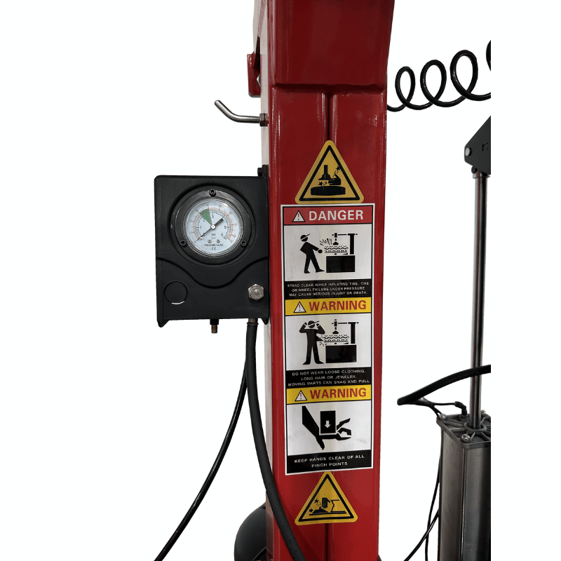 Thumbnail: Tuxedo TC-1300 Tire Changer - Tiltback Press Arm w/ Leverless Demount Tool