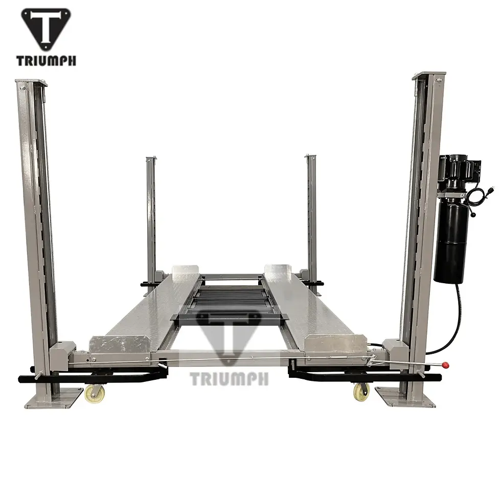 Triumph NSS-8XLT Four-Post Service & Storage Lift – 8,000 lb, Extended Length