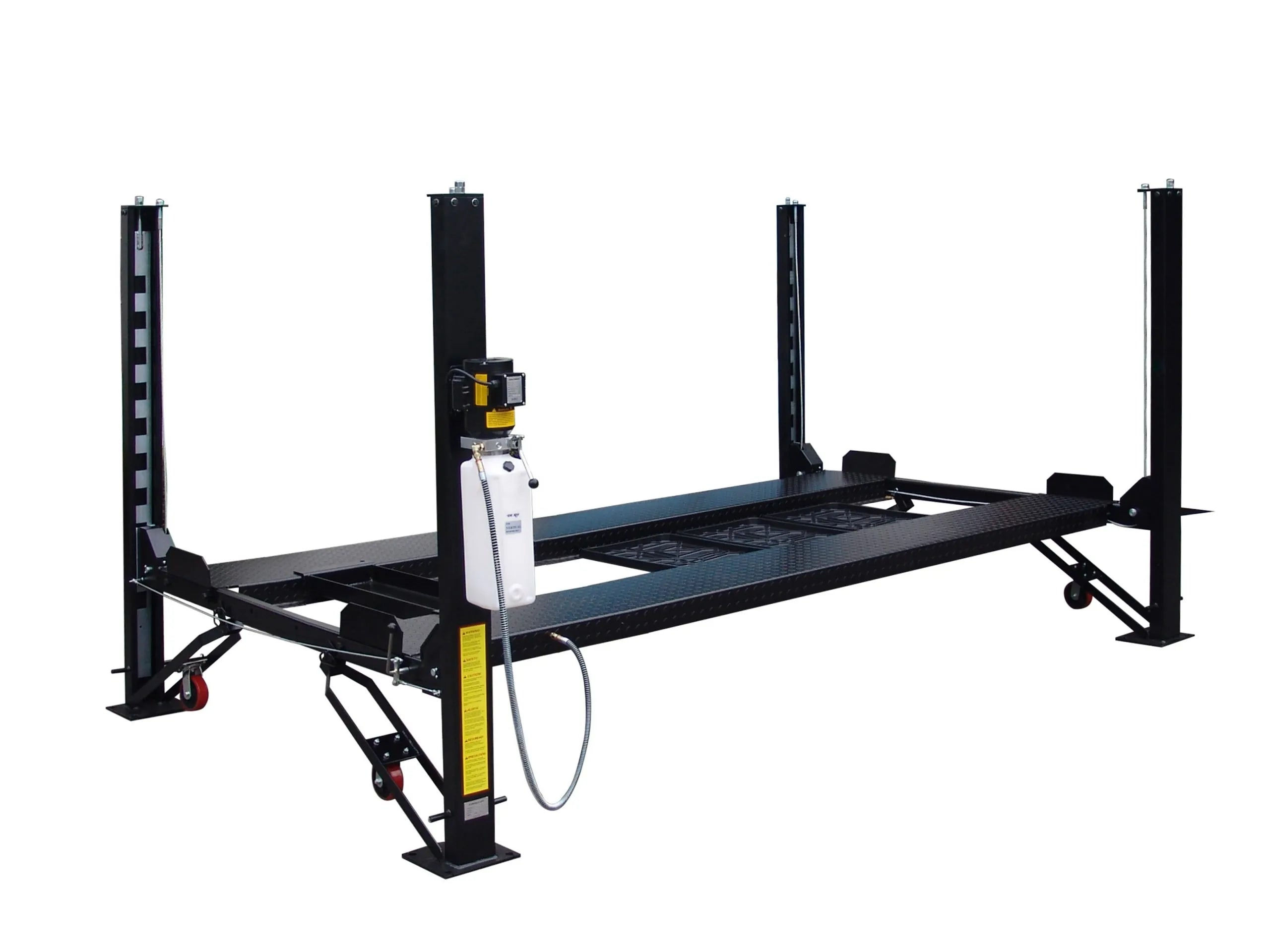 Tuxedo - 8,000 lb Deluxe Storage Lift Extended Length / Height - Poly casters, d
