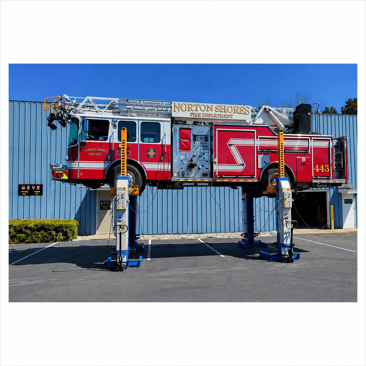 Atlas ML-4034BC 18,500lb Mobile Column Lift (4 Pack) - ALI Certified