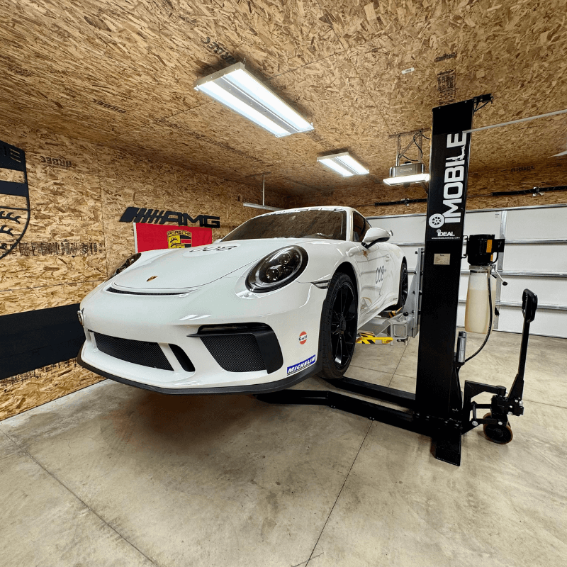 Thumbnail: iDeal MSC-6KLP Mobile Single Column Lift – 6,000 lb Capacity