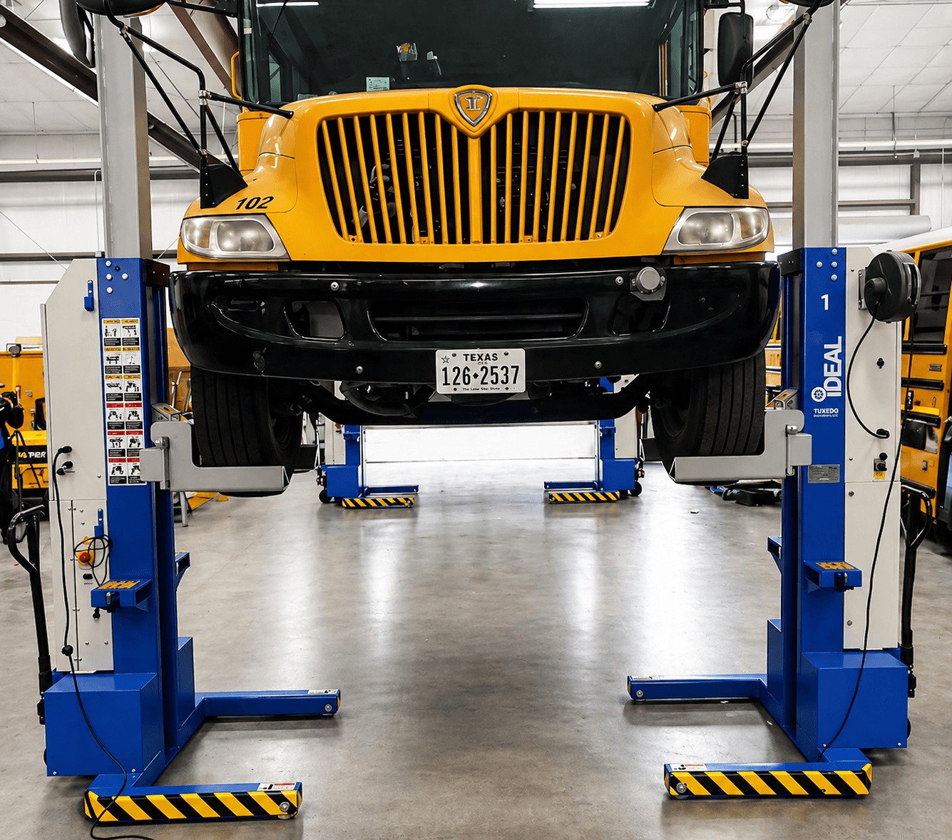 Ideal MSC-13K-B-452, 13,000lb Mobile Column Lift (4-pack)