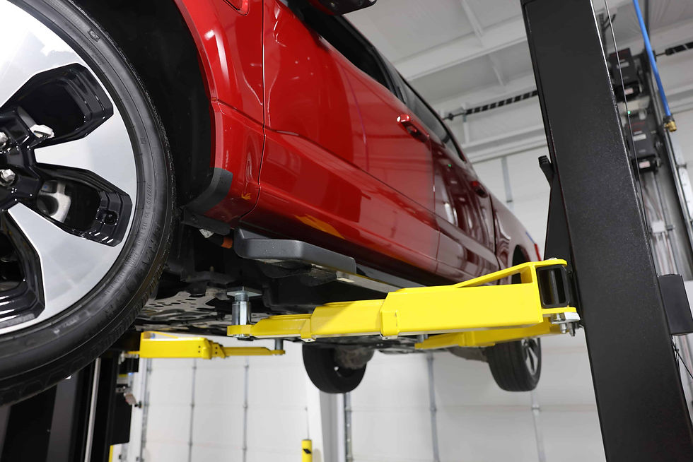 Thumbnail: Challenger Lifts 12K Heavy Duty 2-Post Adjustable Car Lift with 2ft Extension CL