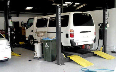Thumbnail: BendPak HDS-14 Heavy-Duty Four-Post Lift – 14,000 lb Capacity