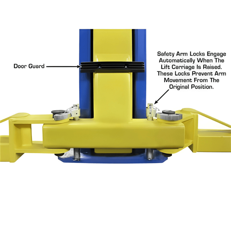 Thumbnail: Atlas PRO 9D 9,000lb 2 Post Lift - Symmetric/Asymmetric Columns