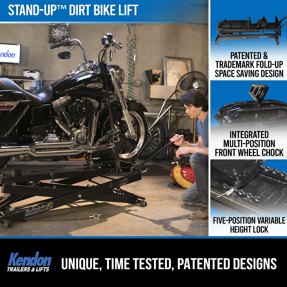 Thumbnail: Stand-Up™ Dirt Bike Lift (MotoLift™)