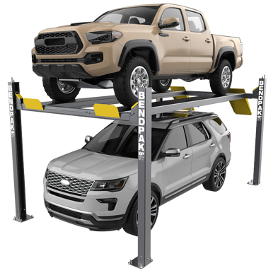 Thumbnail: BendPak HD-9EWT Four-Post Lift – 9,000 lb, Extra Wide & Extra-Tall