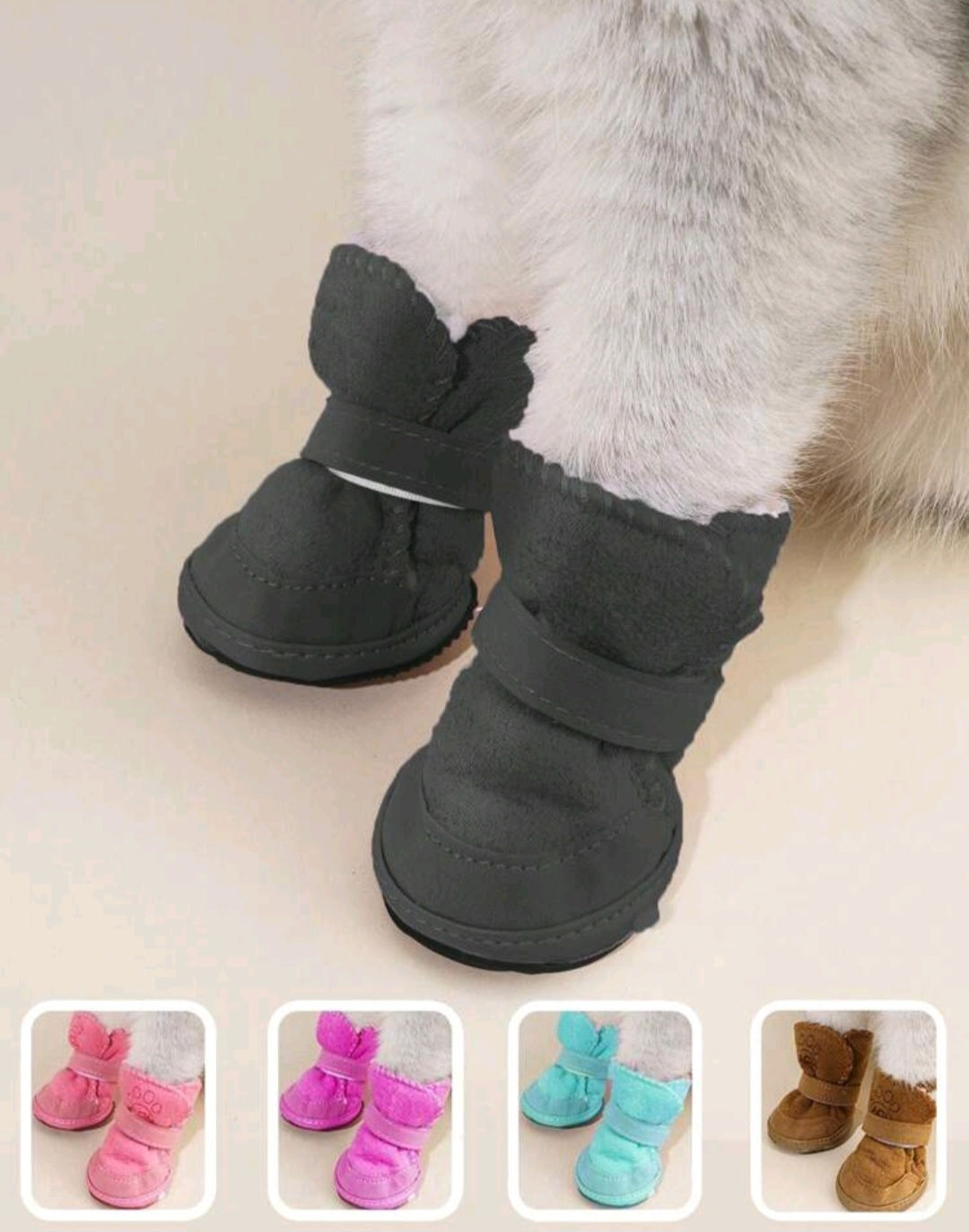 Mini BOOTS moltonnées