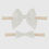 Thumbnail: White Bow Headband Set