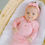 Thumbnail: Stoller Society - Top & Bottom Pink Outfit/ Headband & Hat w/ Newborn
