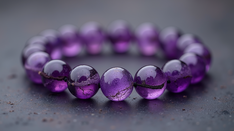 Purple Stichtite Schmuck: Armbänder, die Einzigartigkeit und Eleganz vereinen