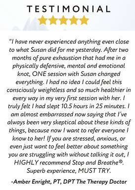 Amber Enright Testimonial