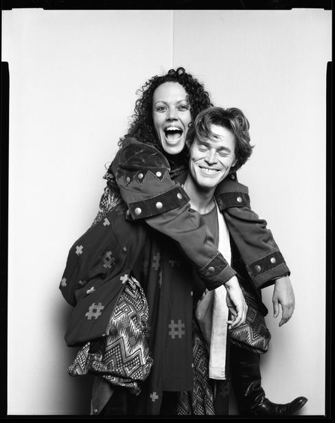 Kate Valk and Willem Dafoe