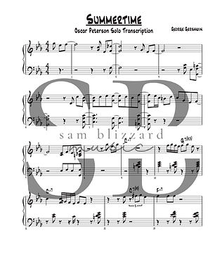 Summertime Transcription