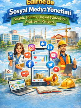 Edirne'de Sosyal Medya Yönetimi: Sağlık, Eğitim ve İnşaat Sektörü için Platform Rehberi