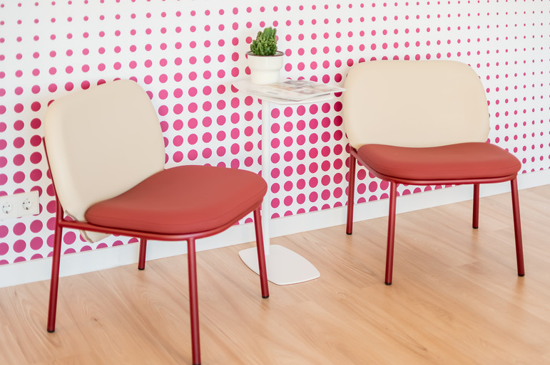 Zona de espera de escritório