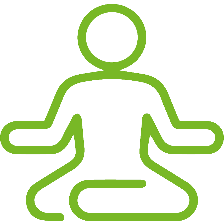 Managing stress icon