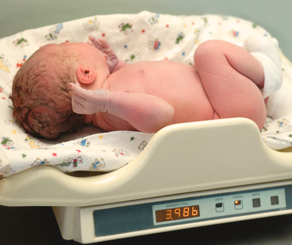 Cinétique pondérale nouveau-né allaitement Nancy