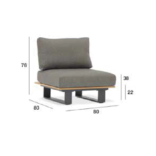 縮圖：MANSON Sofa - Teak