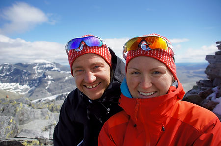 Karoline og Nils, ditt hyggelige vertskap på Rondeheim - den Norske Fjellskolen på Høvringen ved Rondane