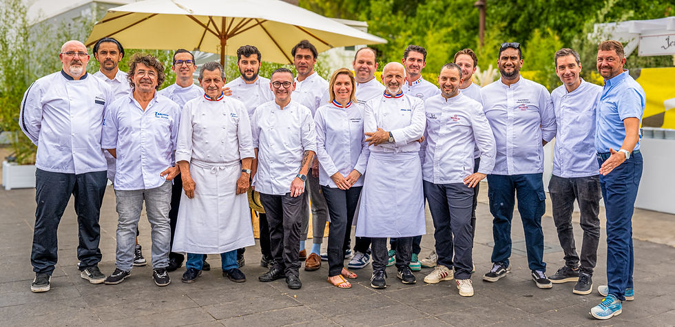 team of chefs for the culinary concept by pavillon traiteur
