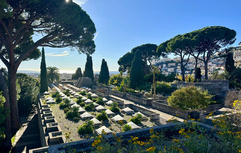 Jardins de la Villa Arson avec vue panoramique sur Nice