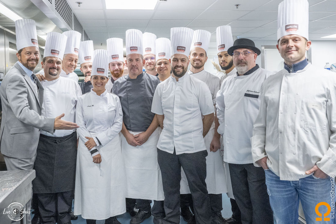 L'équipe cuisine de Pavillon Traiteur