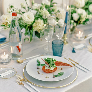 Seated banquet by Pavillon Traiteur