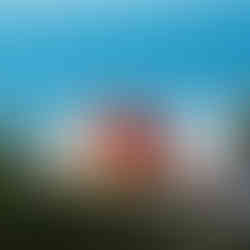 Dessert au Le Masters, restaurant du Rolex Monte-Carlo Masters, avec la Méditerranée au fond