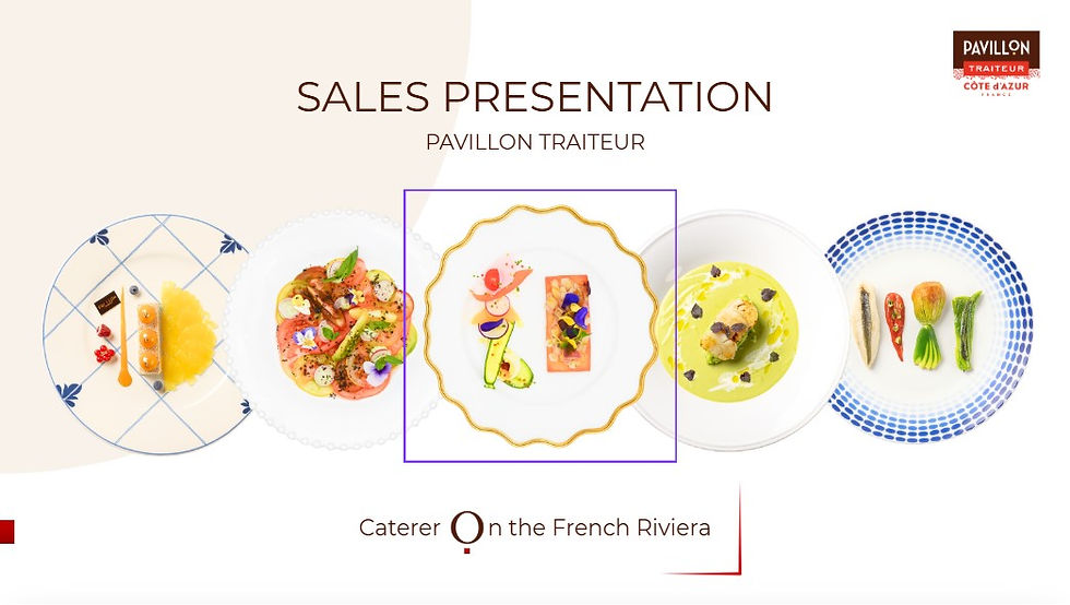 Sales Presentation Pavillon Traiteur