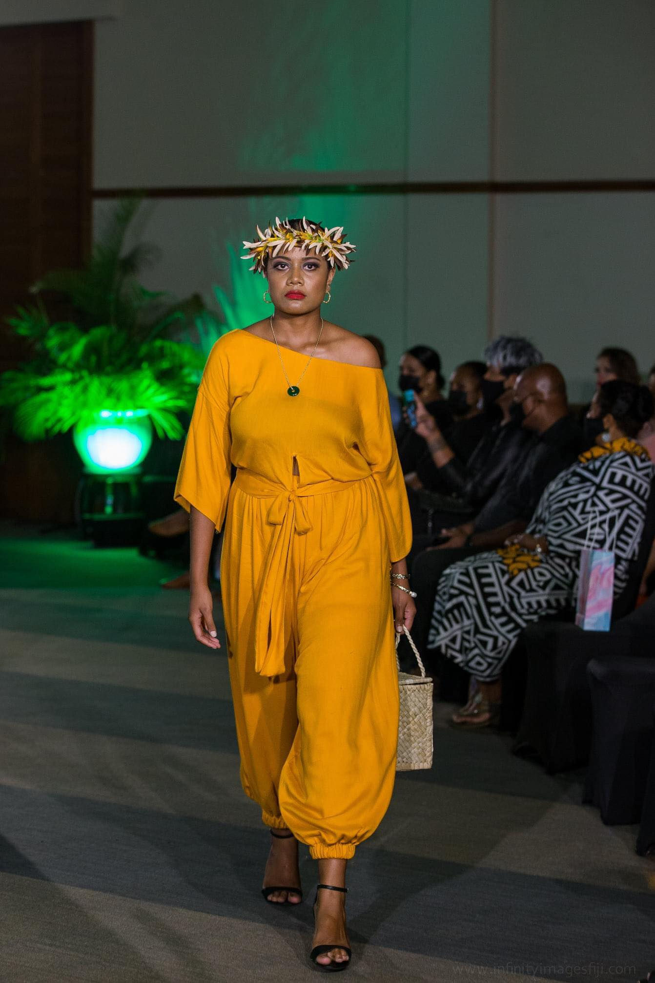 Mustard 2 piece Jump suit
