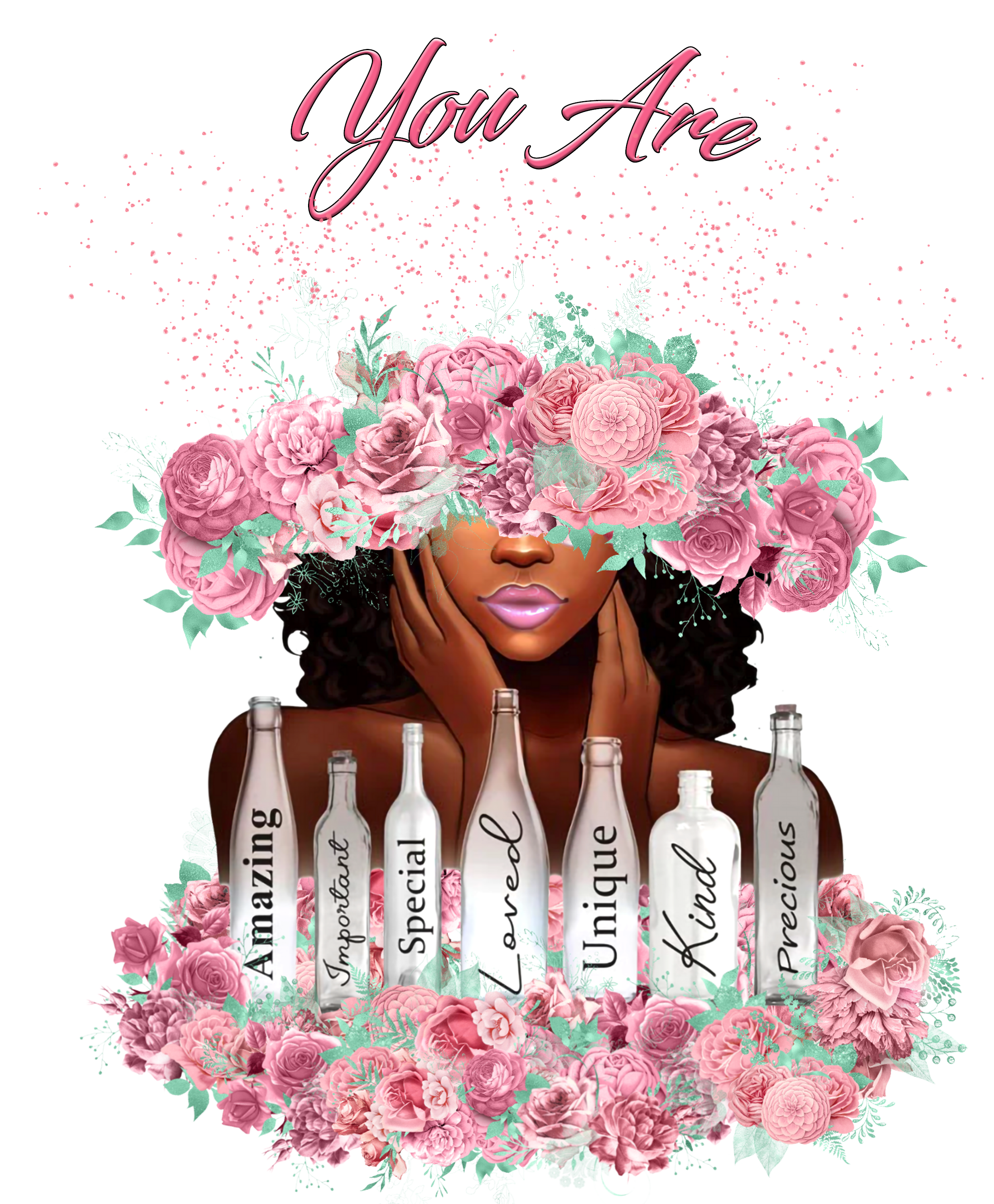 You Are (Pink Roses)