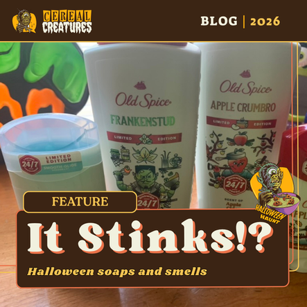 IT STINKS! Halloween smells and soaps