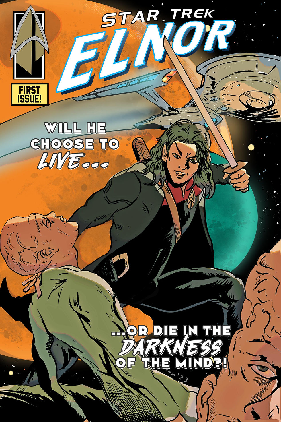 Star Trek: Elnor fake comic cover!