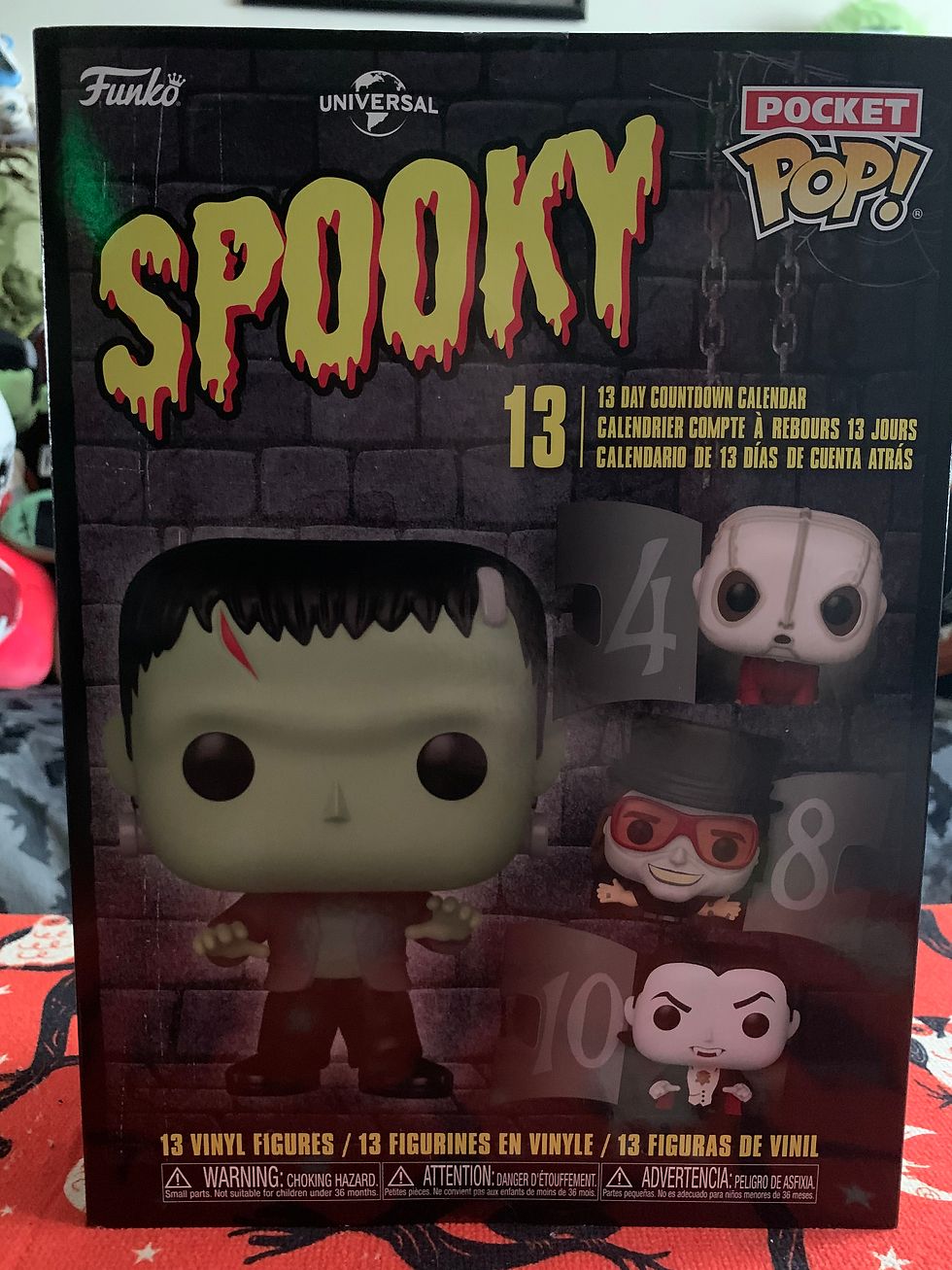 Spooky calendar