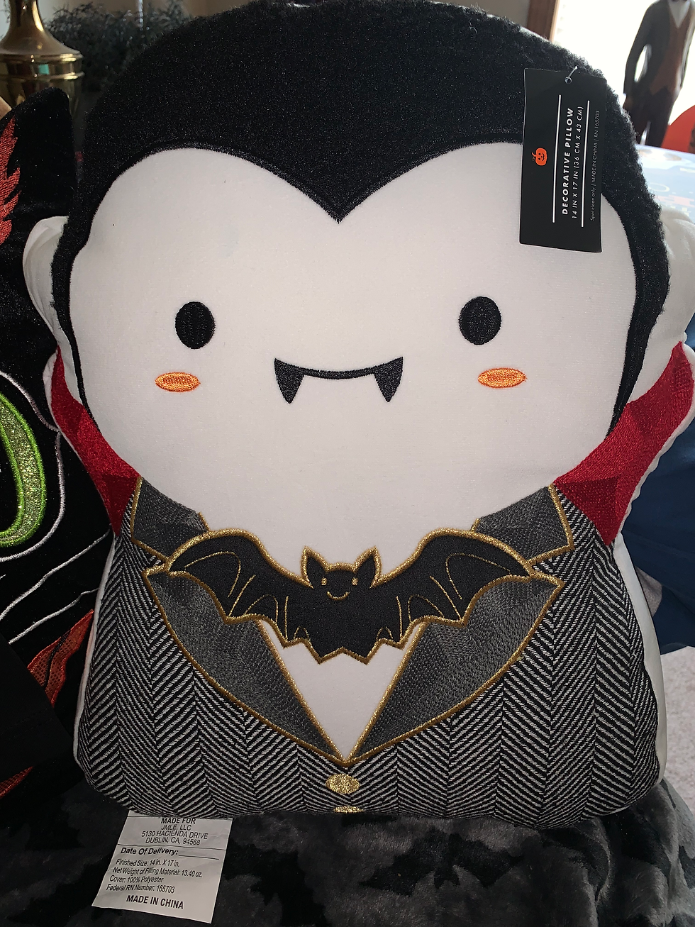 Dracula pillow from Ross
