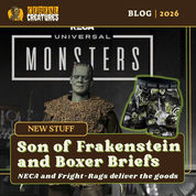 NECA Son of Frankenstein and Fright-Rags boxer briefs
