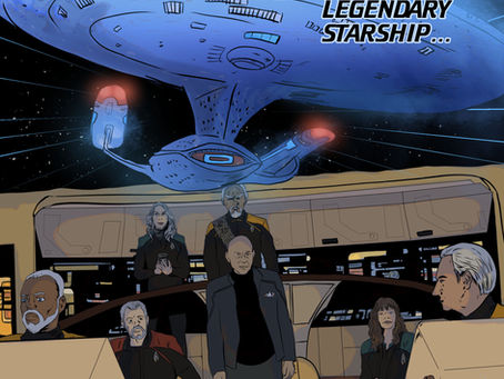 Star Trek Saturday! Picard Episodes as Comic Covers #9
