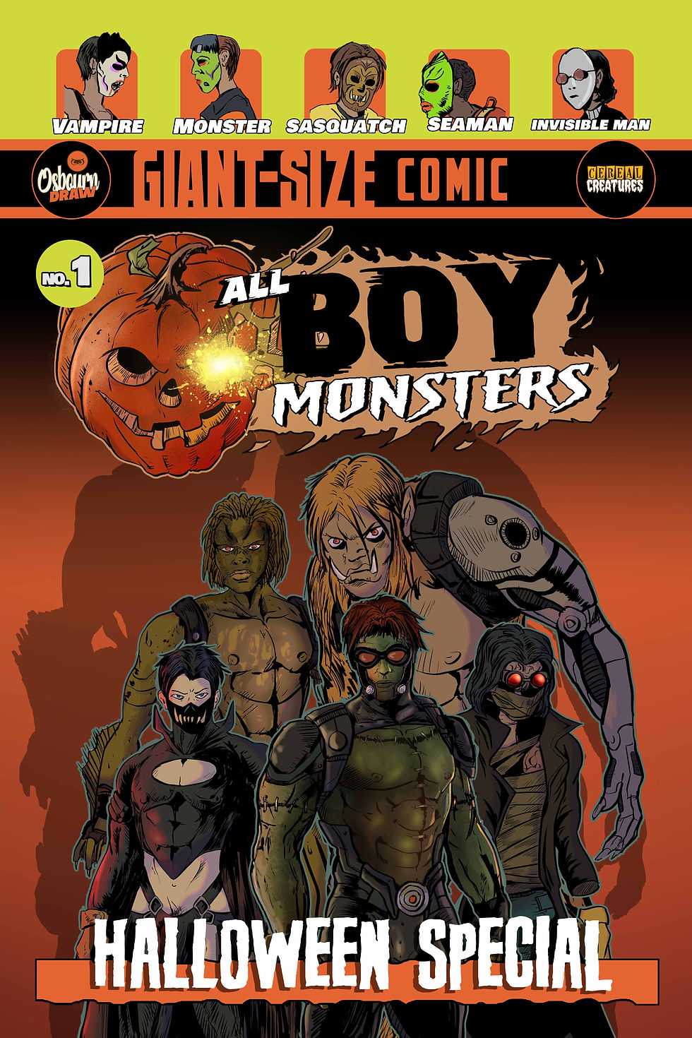 All Boy Monsters front cover